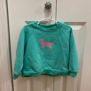 Black dog sweatshirt 3T